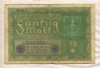 50 марок. Германия 1919г