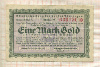 1 Золотая марка. Германия 1923г