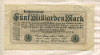 5000000000 марок. Германия 1923г