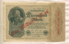 1000000000 марок. Германия 1923г