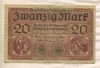 20 марок. Германия 1918г
