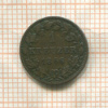 1 крейцер. Вюртемберг 1866г