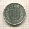 5 франков. Швейцария 1932г