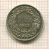 1 франк. Швейцария 1952г