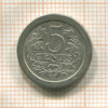 5 центов. Нидерланды 1907г