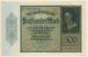 500 марок. Германия 1922г