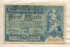 5 марок. Германия 1918г