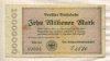 10000000 марок. Германия 1923г