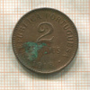 2 сентаво. Португалия 1918г