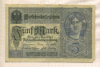 5 марок. Германия 1917г