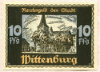 Нотгельд. 10 пфеннигов. Германия