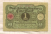 1 марка. Германия 1920г