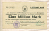 1000000 марок. Германия 1923г