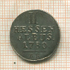 2 альбуса. Гессен-Кассель 1780г