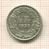 1/2 франка. Швейцария 1952г