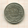 1/2 франка. Швейцария 1945г