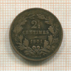 2 1/2 сантима. Люксембург 1901г