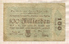 100000000000 марок. Германия 1923г