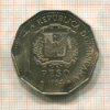 1 песо. Доминикана 1984г
