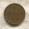 5 пенни 1870г