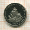 1 песо. Доминикана. ПРУФ 1988г