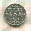 5 франков. Тунис