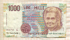 1000 лир. Италия