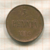 5 пенни 1906г