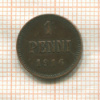 1 пенни 1916г