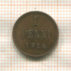 1 пенни 1914г