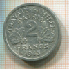 2 франка. Франция 1943г
