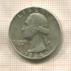 1/4 доллара. США 1964г