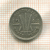 3 пенса. Австралия 1943г