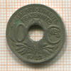 10 сантимов. Франция 1922г