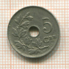 5 сантимов. Бельгия 1923г