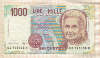 1000 лир. Италия