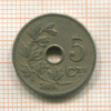 5 сантимов. Бельгия 1906г