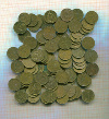Подборка монет 100 штук