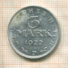 3 марки. Германия 1922г