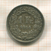 1 франк. Швейцария 1944г