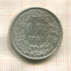 1 франк. Швейцария 1921г