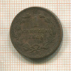 1 крейцер. Баден 1845г
