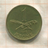 1 крона. Дания 1946г