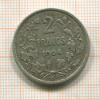 2 франка. Бельгия 1904г
