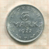 3 марки. Германия 1922г