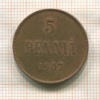 5 пенни 1907г
