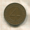 4 пфеннига. Германия 1932г