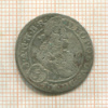 3 крейцера. Австрия 1699г