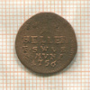 1 геллер. Саксен-Веймар-Эйзенах 1756г