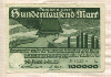 100000 марок. Германия 1923г